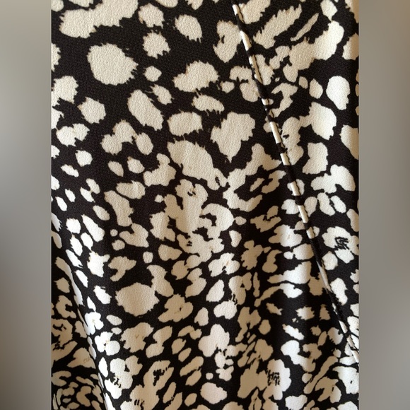 Banana Republic Factory animal print wrap dress, size small - Picture 2 of 4